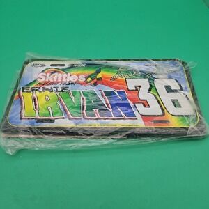 Vintage Ernie Irvan Skittles Racing Team #36 Set‎ License Plate Decals 1998